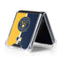 MLB Milwaukee Brewers Split Galaxy Z Flip5 5G Clear Case