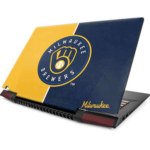MLB Milwaukee Brewers Split Lenovo IdeaPad Skin