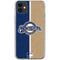 MLB Milwaukee Brewers Split iPhone 11 Clear Case