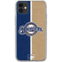 MLB Milwaukee Brewers Split iPhone 11 Clear Case