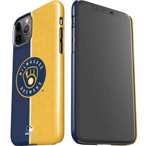 MLB Milwaukee Brewers Split iPhone 11 Pro Lite Case