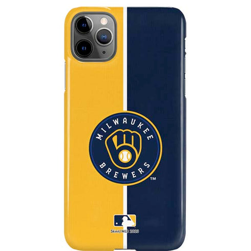 MLB Milwaukee Brewers Split iPhone 11 Pro Max Lite Case
