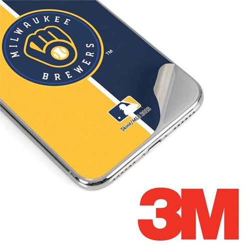 MLB Milwaukee Brewers Split iPhone 11 Pro Skin