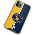 MLB Milwaukee Brewers Split iPhone 12 Pro Clear Case