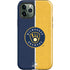 MLB Milwaukee Brewers Split iPhone 12 Pro Max Impact Case