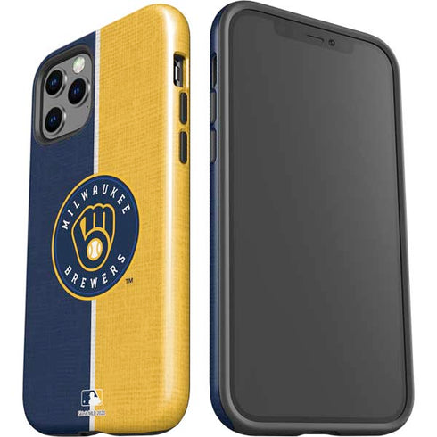 MLB Milwaukee Brewers Split iPhone 12 Pro Max Impact Case