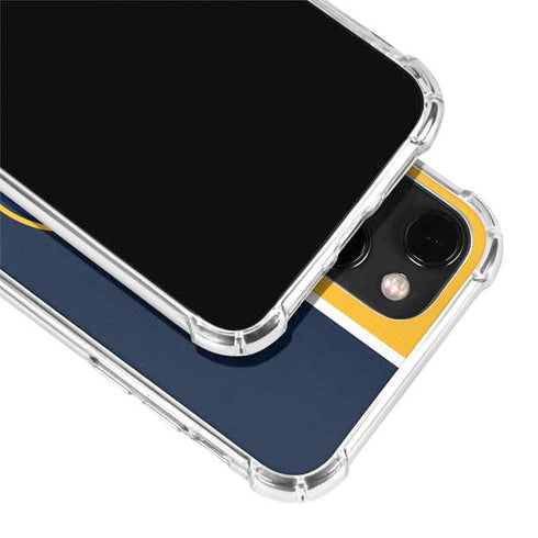 MLB Milwaukee Brewers Split iPhone 13 Clear Case