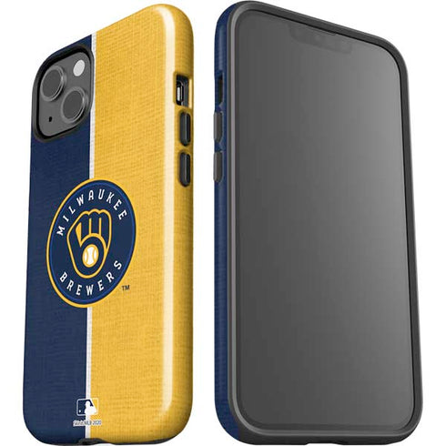 MLB Milwaukee Brewers Split iPhone 13 Impact Case