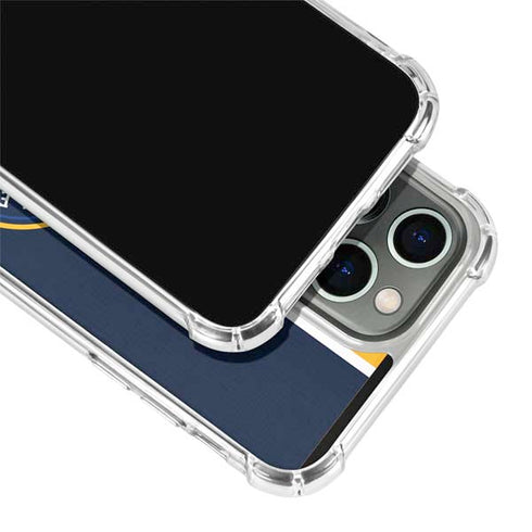 MLB Milwaukee Brewers Split iPhone 13 Pro Clear Case