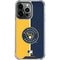 MLB Milwaukee Brewers Split iPhone 15 Pro Clear Case