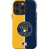 MLB Milwaukee Brewers Split iPhone 14 Pro Impact Case