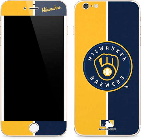 MLB Milwaukee Brewers Split iPhone 6/6s Plus Skin