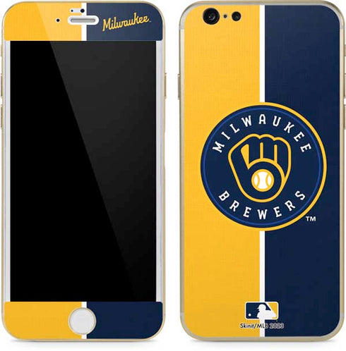 MLB Milwaukee Brewers Split iPhone 6/6s Skin