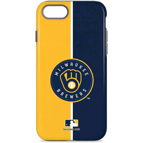 MLB Milwaukee Brewers Split iPhone 8 Pro Case