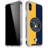 MLB Milwaukee Brewers Split iPhone XS Max Clear Case
