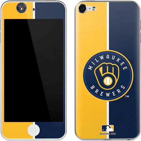 MLB Milwaukee Brewers Split Apple iPod Skin