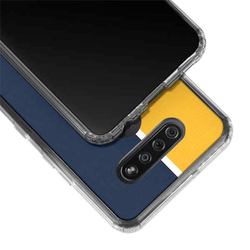 MLB Milwaukee Brewers Split LG K51/Q51 Clear Case