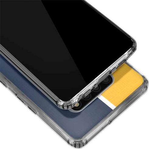 MLB Milwaukee Brewers Split LG Stylo 6 Clear Case