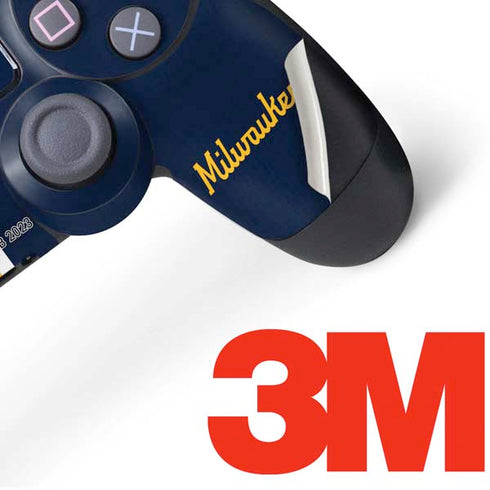 MLB Milwaukee Brewers Split PS4 Controller Skin