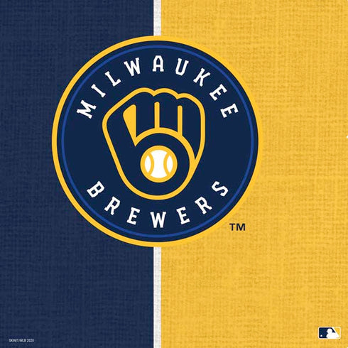 MLB Milwaukee Brewers Split PS4 Slim Skin