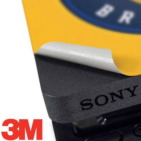 MLB Milwaukee Brewers Split PS4 Slim Skin