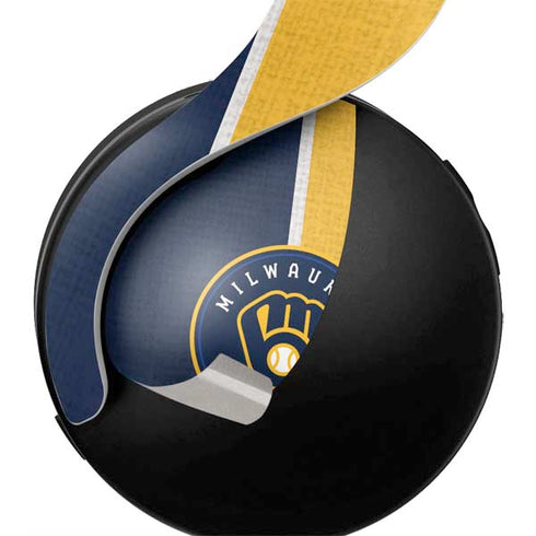 MLB Milwaukee Brewers Split PULSE 3D Wireless Headset for PS5 Skin