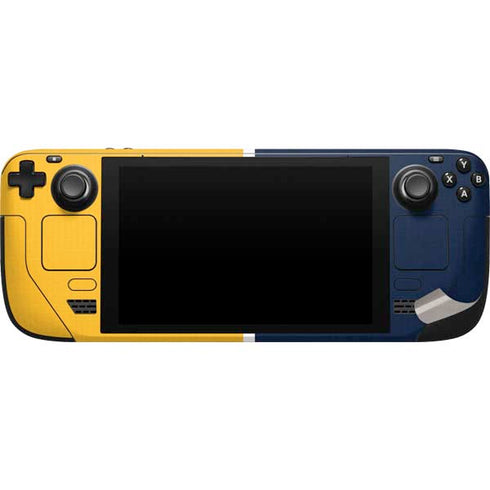 MLB Milwaukee Brewers Split Steam Deck Handheld Gaming Computer Skin