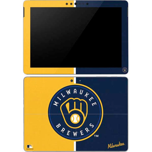 MLB Milwaukee Brewers Split Surface Go Skin