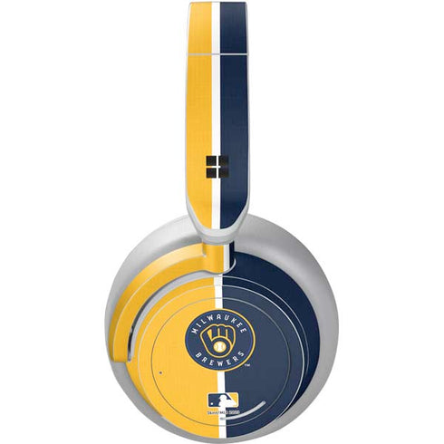 MLB Milwaukee Brewers Split Surface Headphones Skin