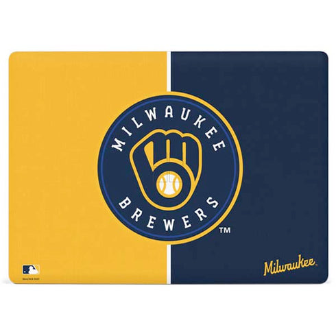 MLB Milwaukee Brewers Split Surface Laptop 3 13.5in Skin