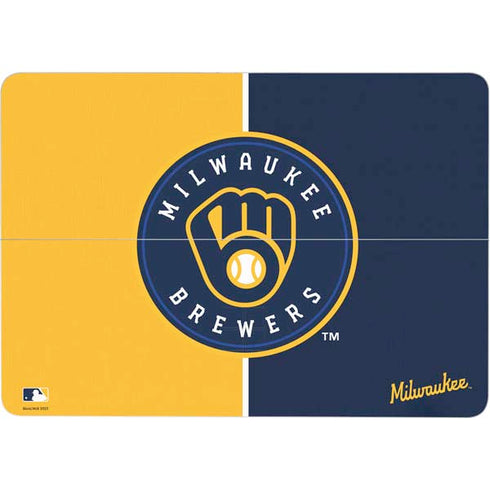 MLB Milwaukee Brewers Split Surface Laptop Studio Skin