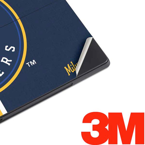 MLB Milwaukee Brewers Split Surface Pro 7 Skin