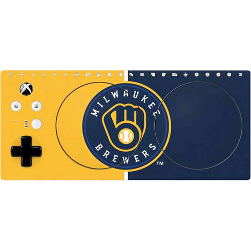 MLB Milwaukee Brewers Split Xbox Adaptive Controller Skin