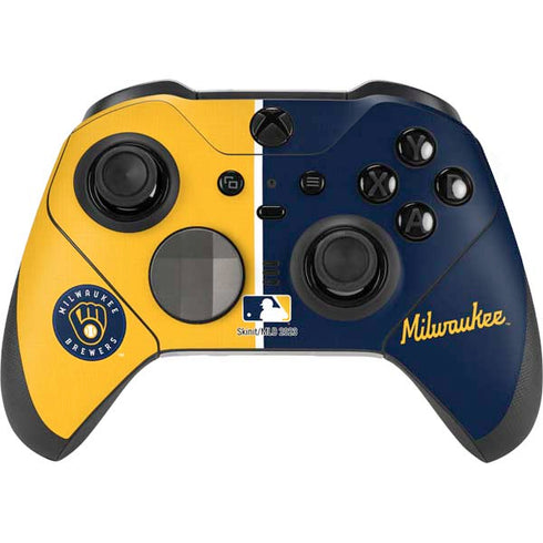 MLB Milwaukee Brewers Split Xbox Elite Wireless Controller Series 2 Skin