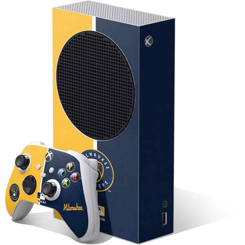 MLB Milwaukee Brewers Split Xbox Series S Skins