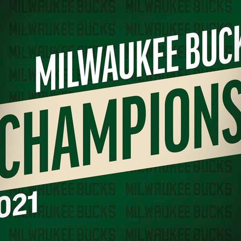 NBA Milwaukee Bucks 2021 Champions Dell Alienware Skin