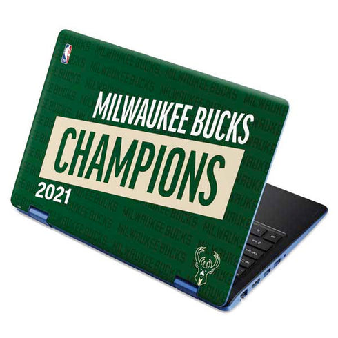 NBA Milwaukee Bucks 2021 Champions Aspire R11 11.6in Skin