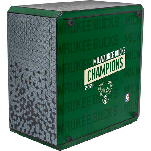 NBA Milwaukee Bucks 2021 Champions Cooler Master MasterBox Q300L Mini Tower Skin