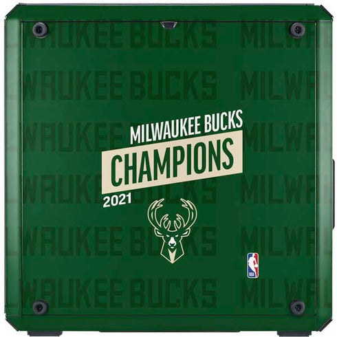 NBA Milwaukee Bucks 2021 Champions Cooler Master MasterBox Q300L Mini Tower Skin