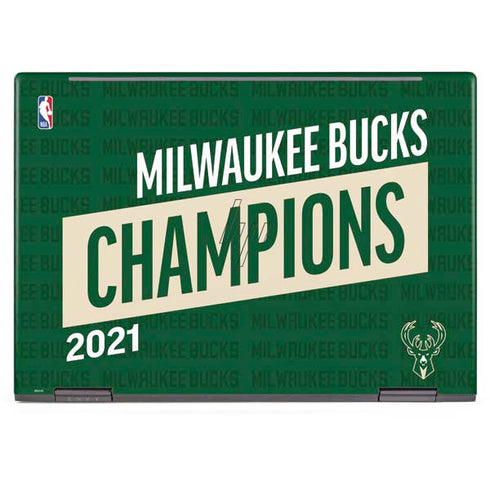 NBA Milwaukee Bucks 2021 Champions HP Envy Skin
