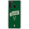 NBA Milwaukee Bucks 2021 Champions Galaxy A21 Clear Case