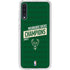 NBA Milwaukee Bucks 2021 Champions Galaxy A50 Clear Case