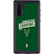 NBA Milwaukee Bucks 2021 Champions Galaxy Note 10 Waterproof Case