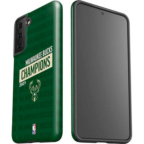 NBA Milwaukee Bucks 2021 Champions Galaxy S21 Plus 5G Pro Case