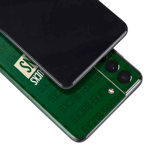 NBA Milwaukee Bucks 2021 Champions Galaxy S21 Plus 5G Skin