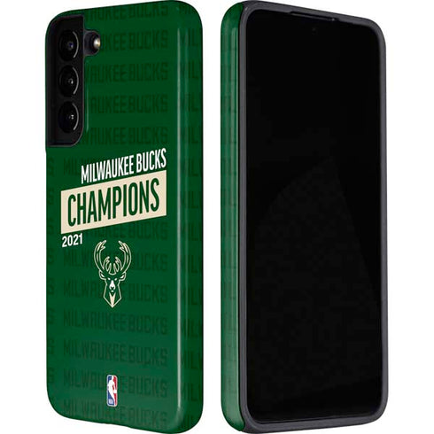 NBA Milwaukee Bucks 2021 Champions Galaxy S22 Plus Pro Case