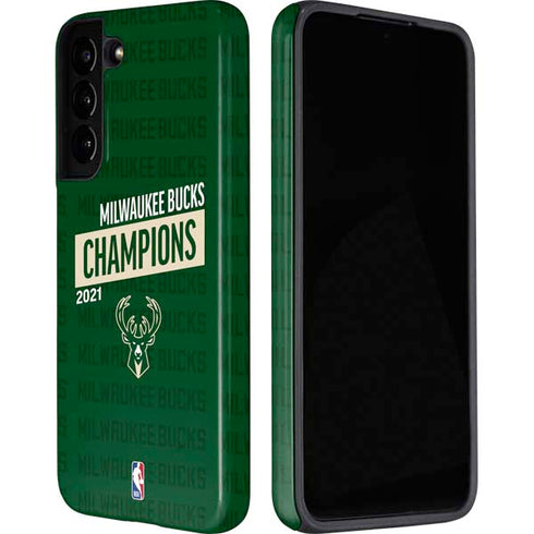 NBA Milwaukee Bucks 2021 Champions Galaxy S22 Pro Case