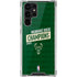 NBA Milwaukee Bucks 2021 Champions Galaxy S22 Ultra Clear Case