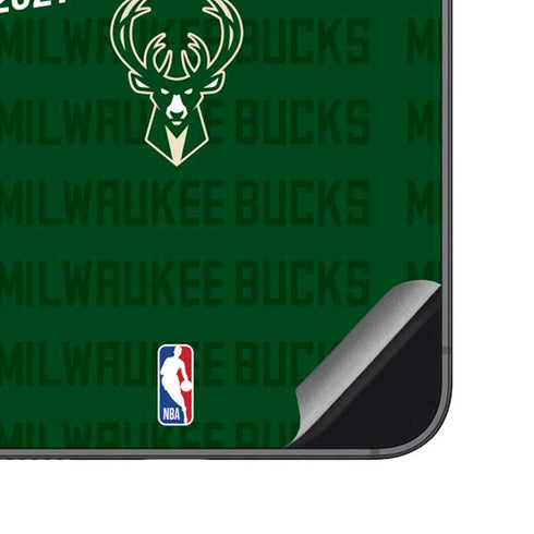 NBA Milwaukee Bucks 2021 Champions Galaxy S23 FE Skin