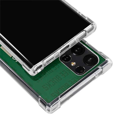 NBA Milwaukee Bucks 2021 Champions Galaxy S24 Ultra Clear Case